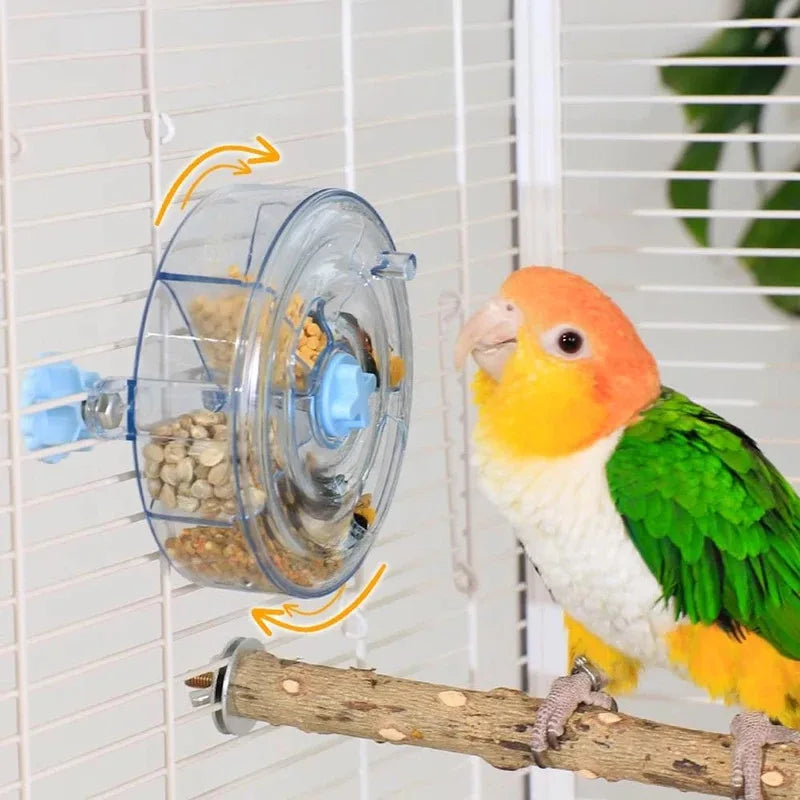 Spinning Foraging Feeder Toy for Birds