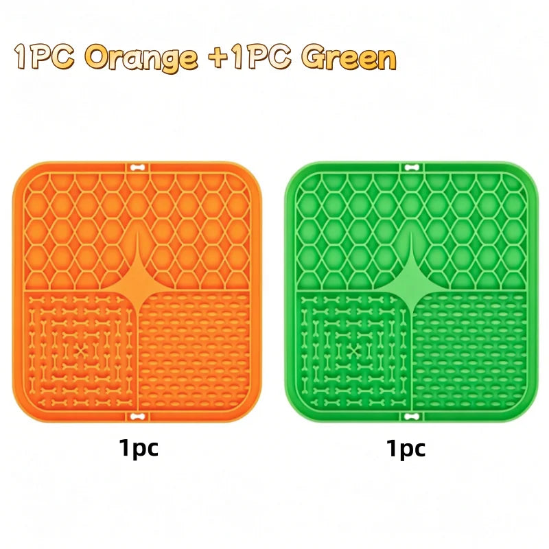 Pet Lick Silicone Mat Slow Feeder Dog / Cat