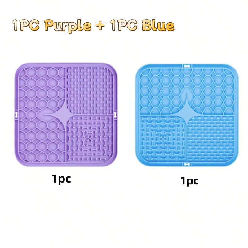 Pet Lick Silicone Mat Slow Feeder Dog / Cat