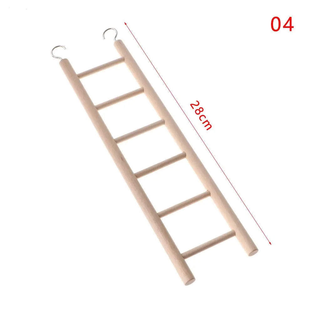 Wood Climbing Ladder for Bird Cages
