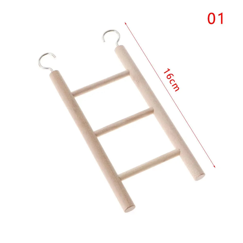 Wood Climbing Ladder for Bird Cages