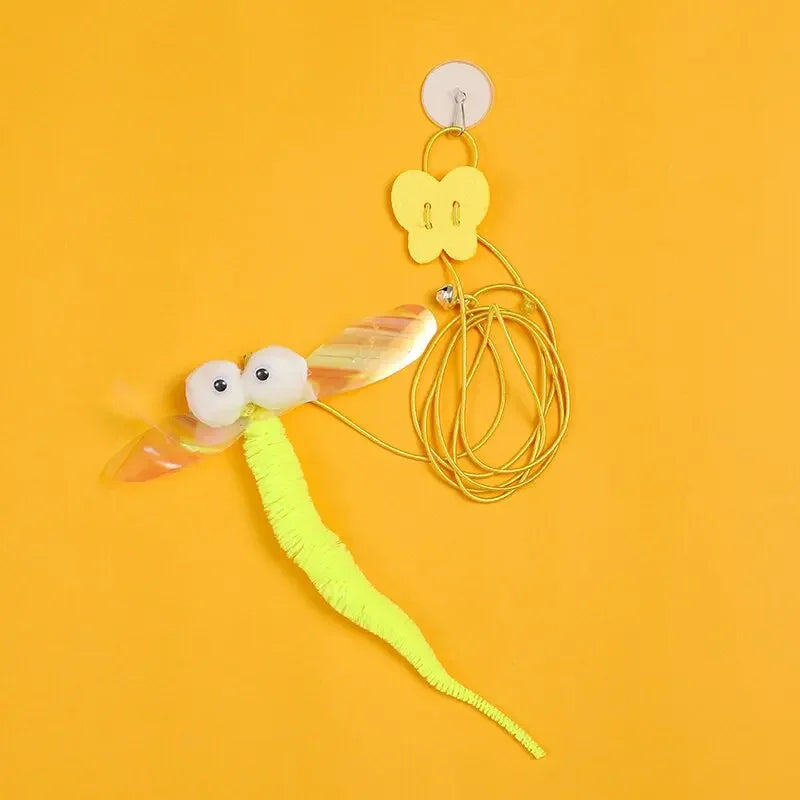 Hanging Feather Wand Toy for Cats