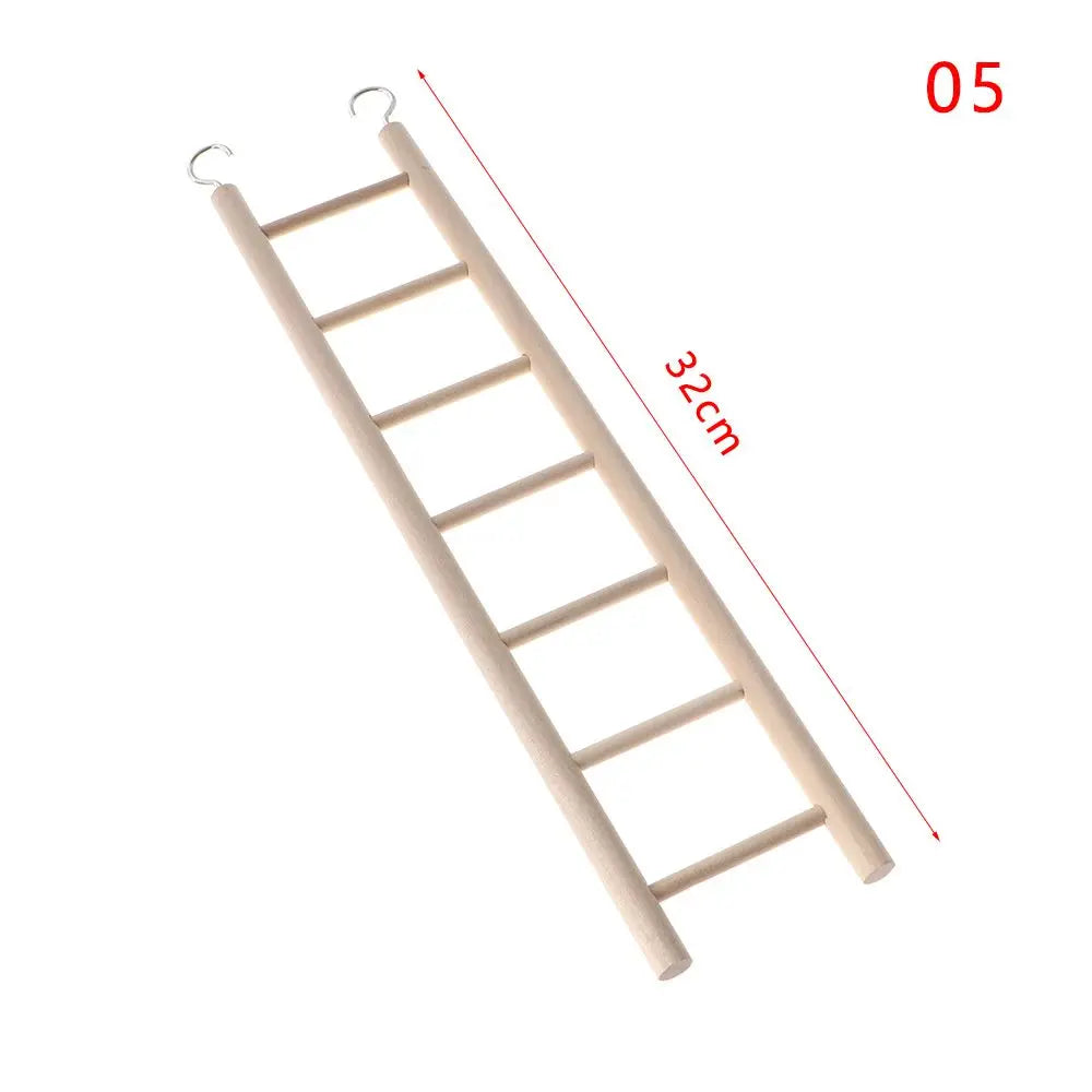 Wood Climbing Ladder for Bird Cages