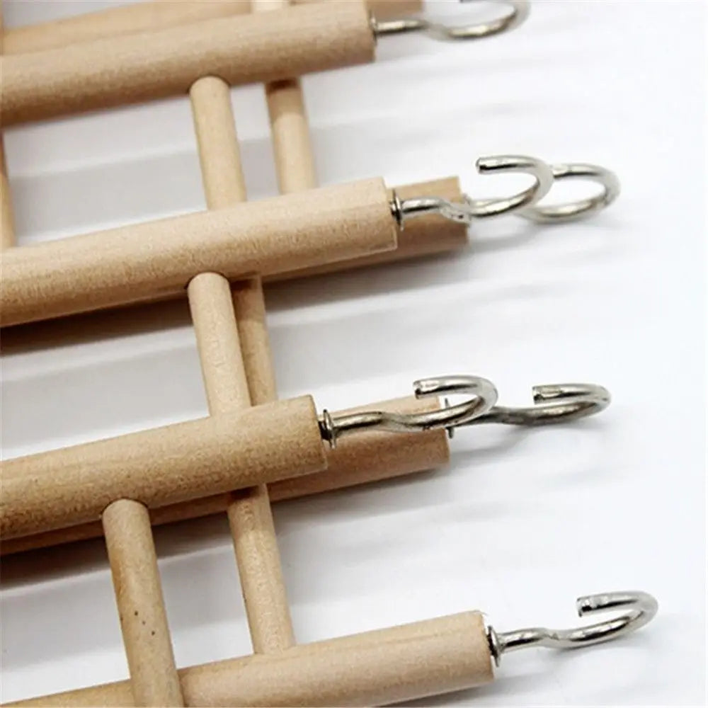Wood Climbing Ladder for Bird Cages
